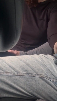 Car Handjob Deal Turns Into a Blowjob - Married Hotwife Can’t Oppose and Takes His Load in Her Mouth