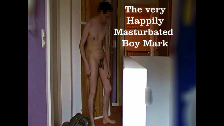 Mark Hannes: Bult in een bodysuit masturbatie