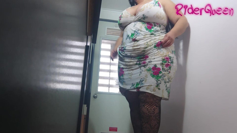 Riderqueen: Stepmom Kitchen Stepson - Video for Fans MILF BBW