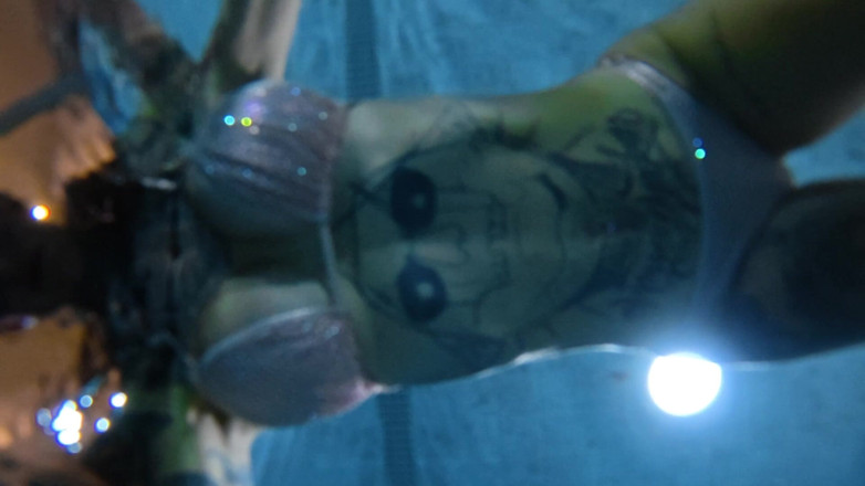 Skully inkson: Underwater Night Swim