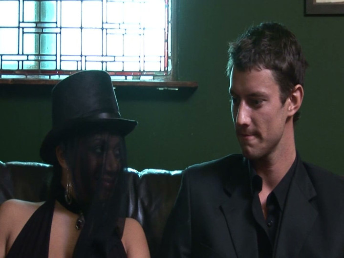 Bananas with Melons: Widows on Fire Scene-1_orgy of Busty MILFs in Black Lingerie...
