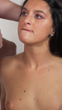 Young unexperienced slut Julia gaped and fucked hard by Kamil Klein