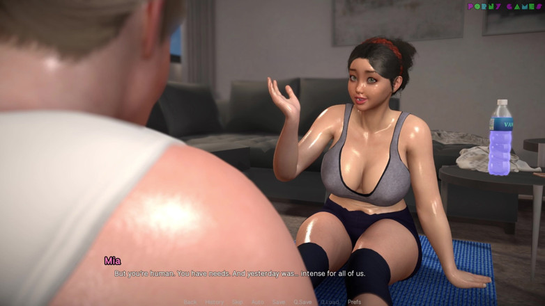 Porny Games: Friendly Housewife by White Foam - Busty, Horny Neighbours Dancing Together 7