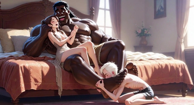 YOUR BEST FANTASY: Cuckold Husband Foot Worship - Licking Wife's Feet Like a Good...