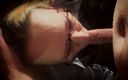 JoannaSW: Nice blowjob lesson from sexy milf with glasses.