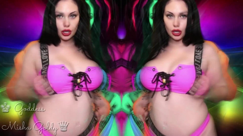 Goddess Misha Goldy: Caution!!! Dangerous hallucinogenic Intox-fantasy! Stroke, sniff, and ruin your orgasm!