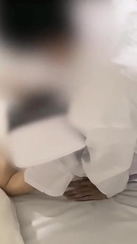 #123 Rookie Nurse Has Sex with a Doctor at Night Shift, Couldn't Stand the Pleasure Next to the Patient