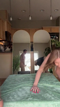 He Cums All Over My Ass After Fucking in a Few Positions