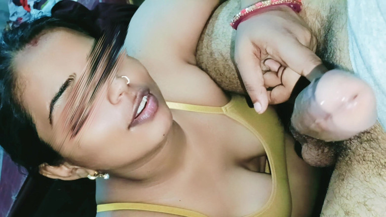 Sexy_girl_nehu: The Busty *bhabhi* Sucked My Cock Non-stop, and I Suddenly Ejaculated...