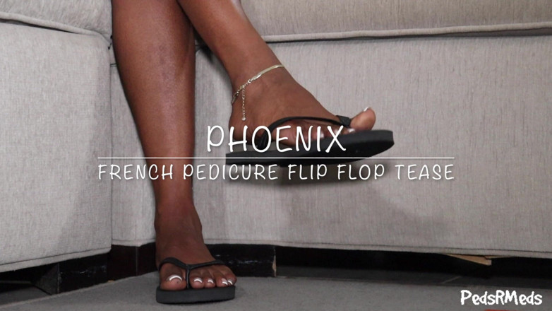 PedsRMeds: Youronlyphoenix pháp pedicure flip flop trêu chọc