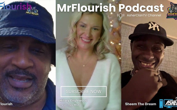 Mr Flourish Live: Mrflourish Podcast Sunday Swirl with Guests Mrsenglewood ve Sheemthedream