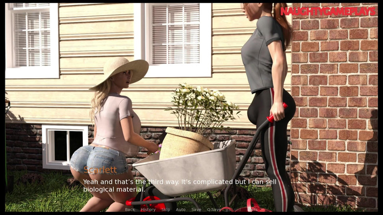 Naughty gameplays trans: Мілфа Заводчик Від Serge3dx (повний Довгий Геймплей), Найкраща Транс-гра Футанарі