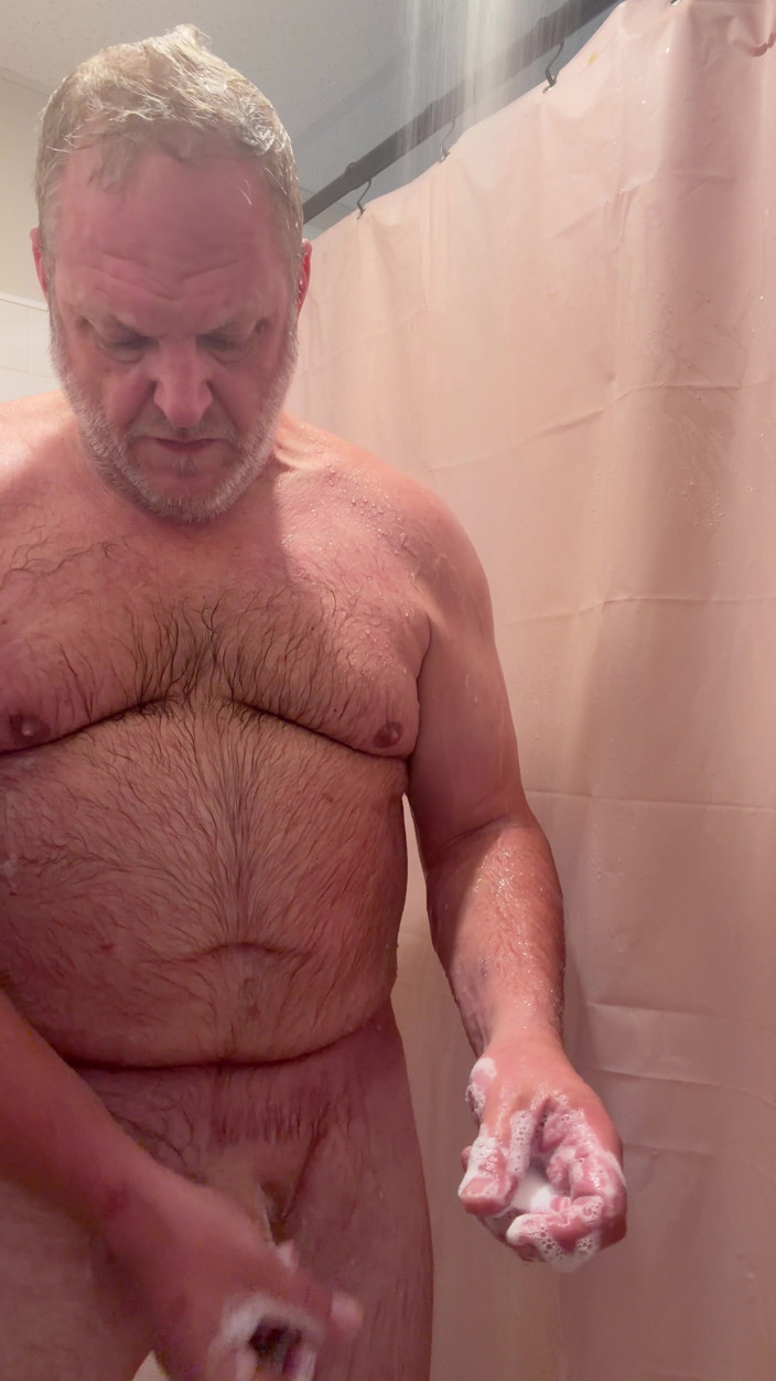 Ryder Knox: Shower Stroking Gay