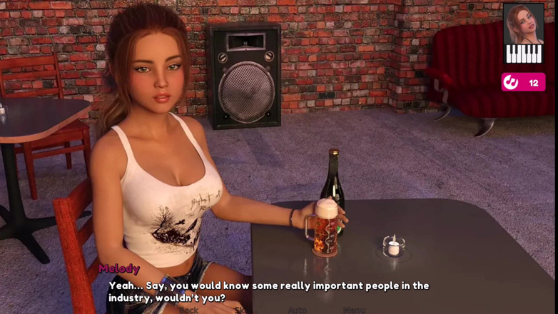 Johannes Gaming: Melody # 4 Melody conheceu um cara fofo