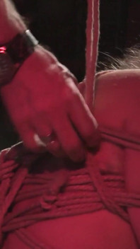 Suspended MILF in Erotic Bondage: Intense BDSM Suspension and Thrill