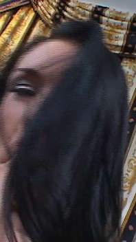 Ahegao Slut Stuffs Dripping Pussy with Glass Toy