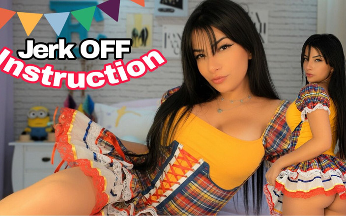 Emanuelly Raquel: JOI Guided Handjob June Party med Emanuelly Raquel