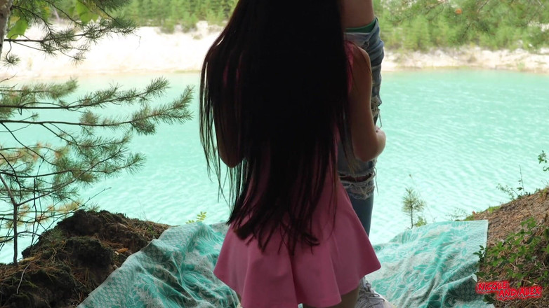 NicoleAndAlex: Um transeunte fodido por sen. joelho na natureza. Foda em...