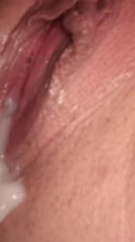 Polish MILF Creampie Close up