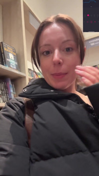 Shopping for Books with My Vibrator in! Hopefully I Don't Cum Too Loud!