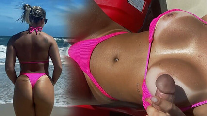 Lil Daffy: Branlette risquée sur un quad à la plage ! On a failli...