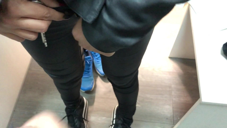 Our Secrets: Cum in her panties in locker room