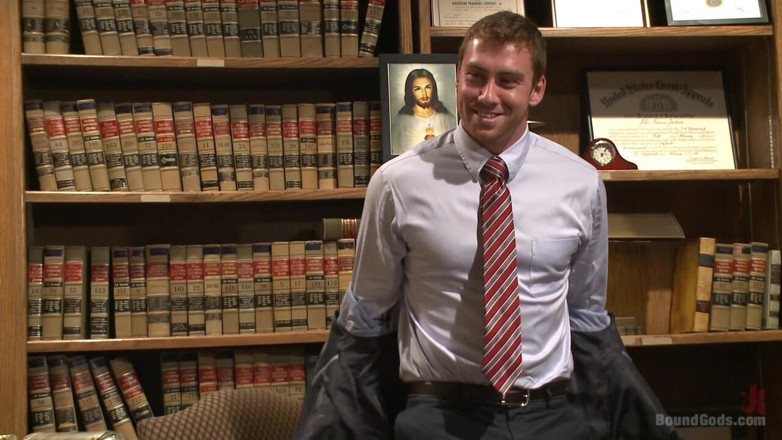 Bound gods: Hot Mormon Jock Fucked in Bondage to Prove His Devotion...