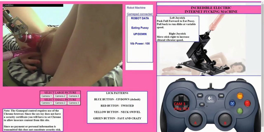 Robot Love: Debbie does the incredible Internet fucking machine