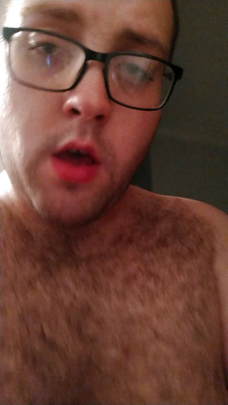 Michael Spaulding: Chub fucking himself and sweating allover