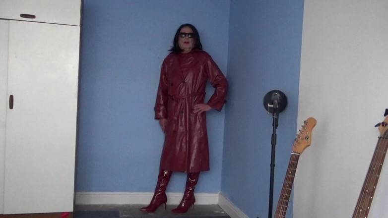 Leather Kirsten: Kastanienbraunes leder