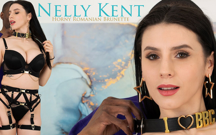 Skinz Contrast: Busty Romanian Brunette Nelly Kent Rough Interracial Sex