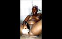 African Beauties: Raunchy ebony milk and bottle bate