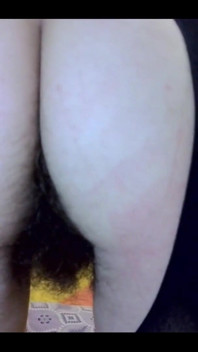 Open Hairy Ass in Catsuit