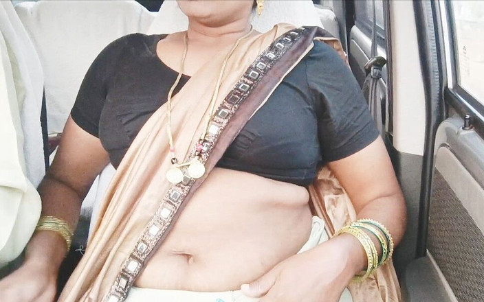 Telugu honey lips: India cal gil sesso in auto con il cliente telugu...