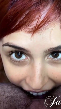 Slutty Redhead Wife Slave Gets Dominated