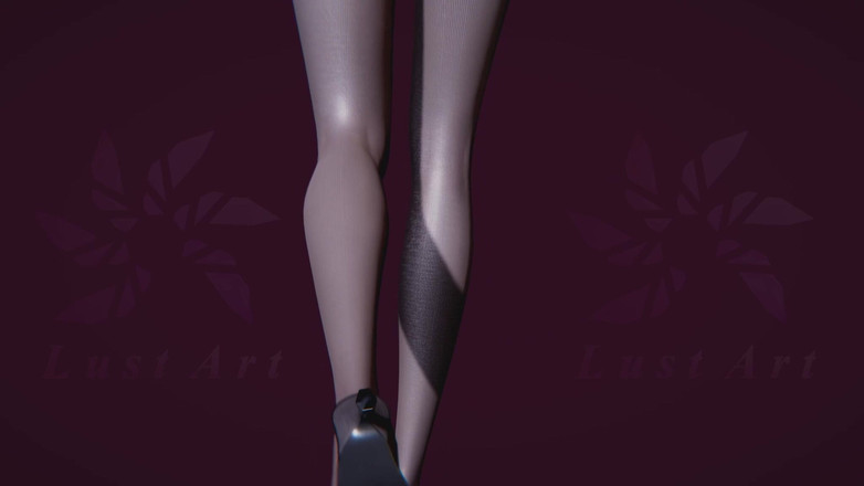 Lust art 3D: La jolie Catherine Catwalk