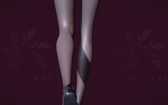 Lust art 3D: Sevimli Catherine Catwalk