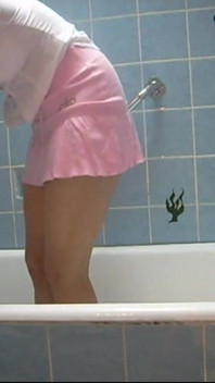 Teeny Shaves and Then Does Phone Sex