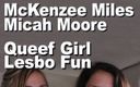 Edge Interactive Publishing: McKenzee Miles, Micah Moore queen girl और lesbo fun