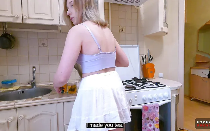 Michael Frost Pro: Step Sister Asks Stepbrother to Cum in Her Mouth