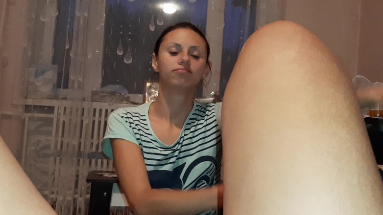 Lesbian-illusion: Sexe romantique au son de la pluie - illusion lesbienne