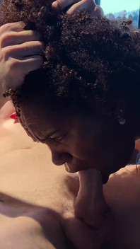 Black MILF Begs White Guy to Breed While Her Black Husband Is at Work and Gets Massive Creampie
