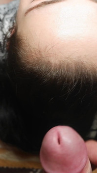 First Hairjob & Cum on Hair