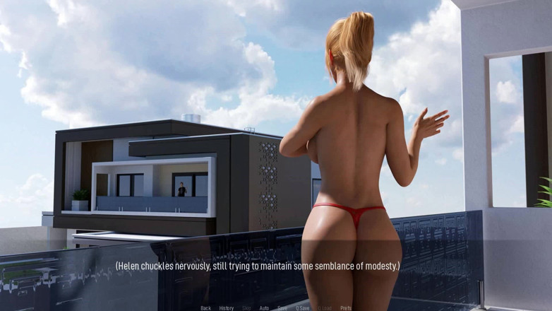 Dirty GamesXxX: Gedeelde verlangens super sexy hete vrouw masturbeert terwijl ze aan...
