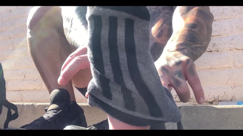 Jasons feet: Prodal další pár ponožky brzy bude docela šťastný footboy