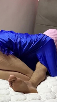 Koppel Arabische Saoedische vrouw