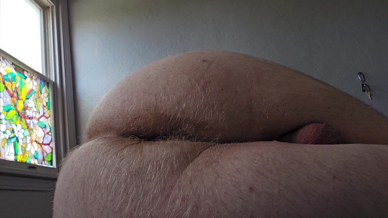 Hairy Cubb: Fick meinen molligen weißen arsch mit einem dildo