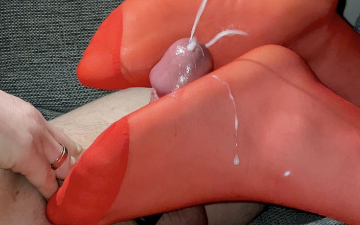 Princess Jeanne: 뻑가는 스타킹 발.