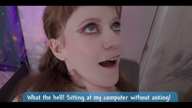 SubmiRedKitty: Stiefbruer brachte mich für die Computerzeit zum schlucken. Er wurde...