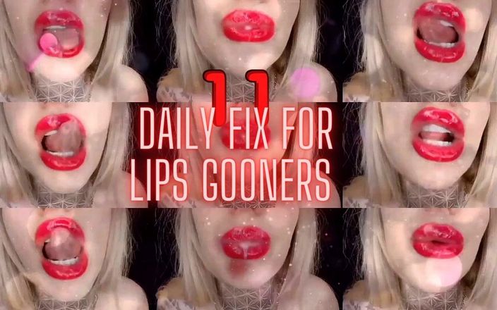 Goddess Misha Goldy: 渴望我的嘴唇的每日修复！第11部分